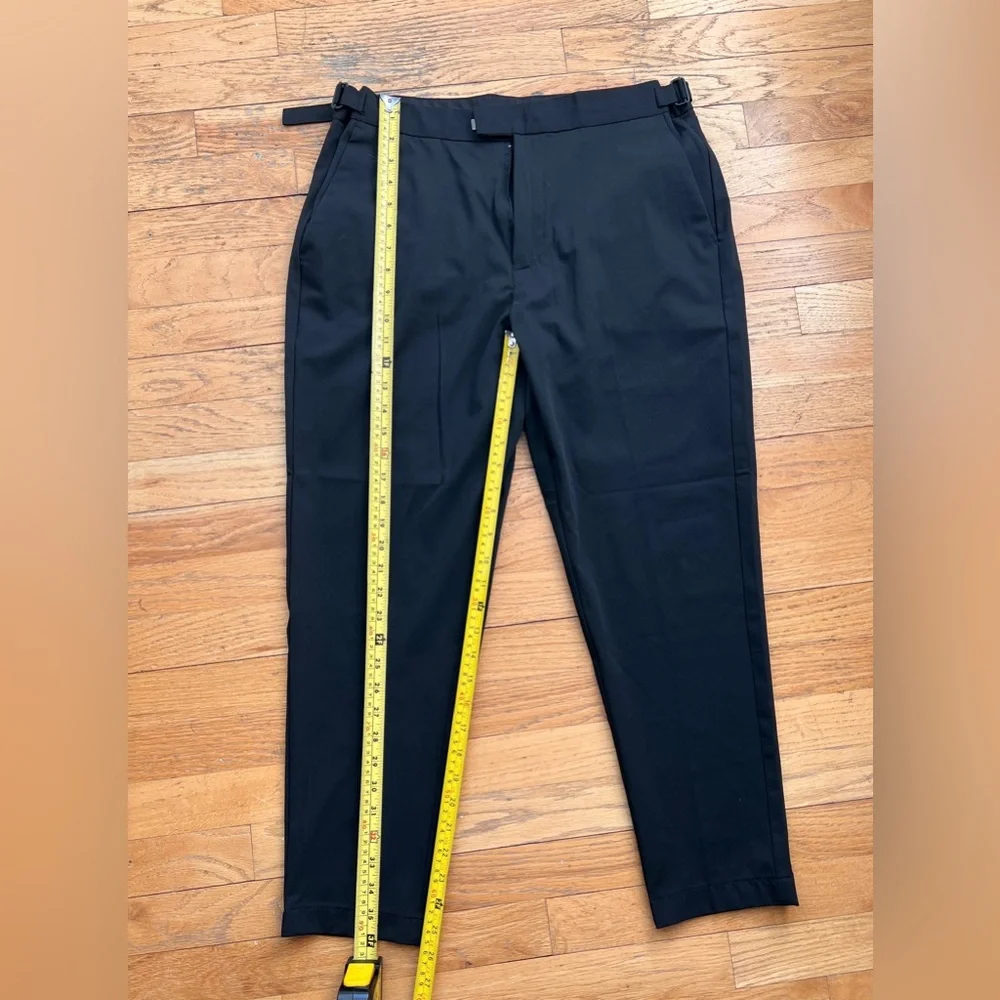 Spider cotton blend black Pants adjustable waist Waist sz 30-32